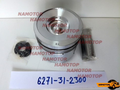 Поршень 4D95LE-5. SAA4D95LE-5. 6271-31-2110/6206-33-2140/ CATERPILLAR B3.3 PC130-8 6271-31-2300/ 4944477/ 4955573. ALFIN. шт 